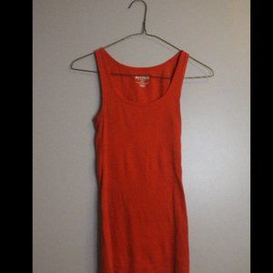 Orange tank top